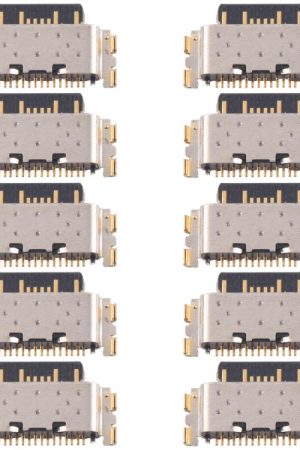 10pcs Original Charging Port Connector, For Xiaomi Redmi 10C 4G, For Xiaomi Redmi Note 11E Pro 5G, For Xiaomi Redmi Note 11E 5G, For Xiaomi Redmi 10 Prime, For Xiaomi Redmi 10 4G, For Xiaomi Redmi K40 Gaming, For Xiaomi Mi Mix Fold...