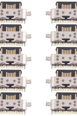 10pcs Original Charging Port Connector, For Motorola Moto G15 Power, For Motorola Moto G05, For Motorola Moto G15, For Motorola Moto G35, For Motorola Moto Edge 50, For Motorola Moto Razr 50 5G, For Motorola Moto G9, For Motorola Moto G34...