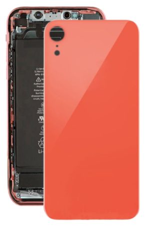 Cover posteriore con adesivo per iPhone XR, For iPhone XR (Pink with Adhesive), For iPhone XR (with Adhesive), For iPhone XR