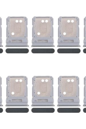 Per Realme 12+ 5G RMX3867 10 pezzi Vassoio originale per SIM card + Vassoio per SIM card / Vassoio per Micro SD card, For Realme 12+ 5G(Original), For Realme 12+ 5G(Original,Light Green)