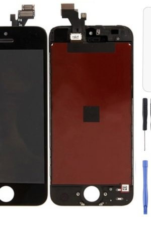 Gruppo digitalizzatore (LCD originale + cornice LCD + touch pad) per iPhone 5, For iPhone 5 Black, For iPhone 5 White