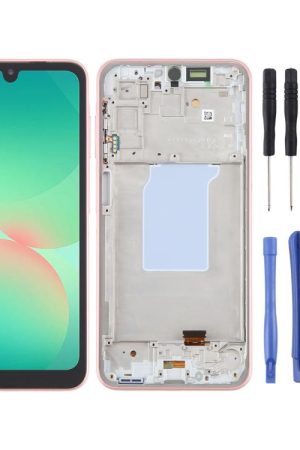 For Samsung Galaxy A26 SM-A266B 6.46 inch OLED LCD Screen Digitizer Full Assembly with Frame