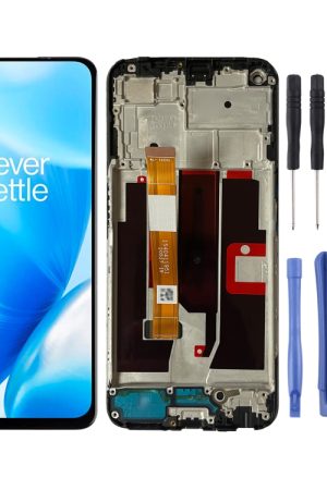 Per OnePlus Nord N200 5G DE2118 Digitizer assemblaggio completo con schermo LCD OEM con cornice, For OnePlus Nord N200 5G