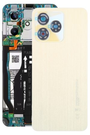 Per Realme C53 Cover posteriore batteria originale con copriobiettivo fotocamera, For Realme C53