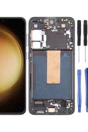 Schermo LCD OLED per assemblaggio completo di digitalizzatore con cornice, For Samsung Galaxy S23+ 5G SM-S916B, For Samsung Galaxy S22 Ultra 5G SM-S908B (EU Version), For Samsung Galaxy S21+ 5G SM-G996B, For Samsung Galaxy S20+ 4G/5G SM-G985/986...
