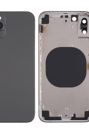 Cover posteriore con aspetto che imita l'iP13 Pro per iPhone X, for iPhone X(Black), for iPhone X(Gold)