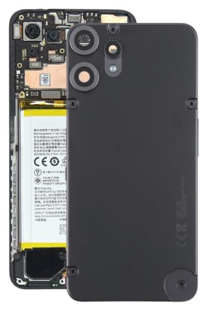 Cover posteriore originale For Nothing CMF per iPhone 2 Pro con copertura per obiettivo della fotocamera, For Nothing CMF Phone 2 Pro(Original)