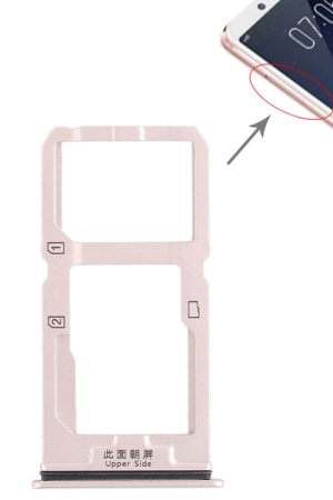 Per Vivo X20 Vassoio scheda SIM + Vassoio scheda SIM / Vassoio scheda Micro SD, For Vivo X20