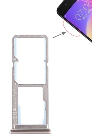 Per Vivo Y69 2 x vassoio per scheda SIM + vassoio per scheda micro SD, For Vivo Y69