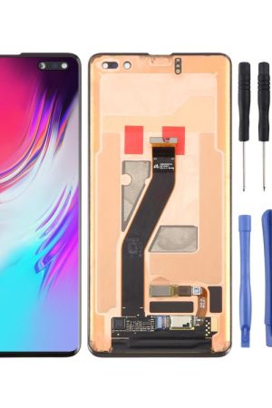 Schermo LCD AMOLED dinamico originale per Galaxy S10 5G con assemblaggio completo di digitalizzatore