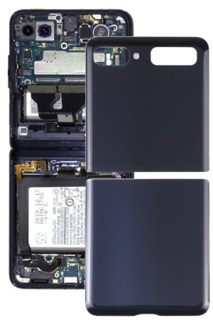 Per Samsung Galaxy Z Flip 4G SM-F700 Cover posteriore batteria in vetro, For Samsung Galaxy Z Flip 4G