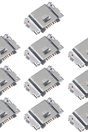 Per Galaxy J7 Prime G610F Connettore porta di ricarica da 10 pezzi