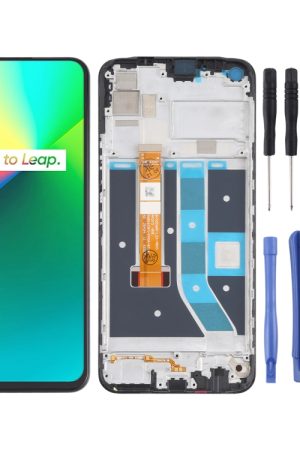 Schermo LCD e digitalizzatore Assemblaggio completo con cornice per OPPO Realme 7i / Realme C17 RMX2101 RMX2103