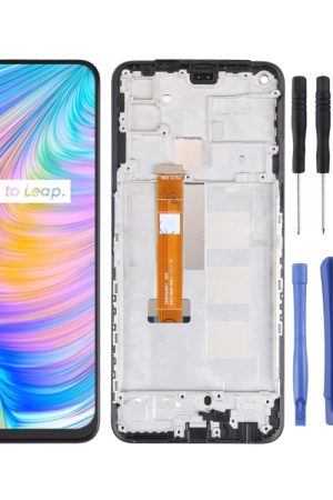 Schermo LCD originale e assemblaggio completo del digitalizzatore con cornice per OPPO Realme Q2 RMX2117