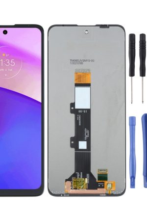 Schermo LCD originale e assemblaggio completo di digitalizzatore per Motorola Moto E40 / E30