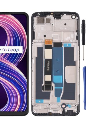 Schermo LCD e digitalizzatore assemblaggio completo con cornice per OPPO Realme 8 5G, For OPPO Realme 8 5G
