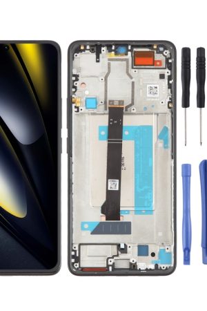 Per Xiaomi Poco F6 Schermo LCD originale Digitizer assemblaggio completo con telaio, For Xiaomi Poco F6(Original)