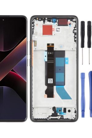 Schermo LCD AMOLED originale con digitalizzatore e cornice per Xiaomi Poco X7 5G., For Xiaomi Poco X7 5G(Original)