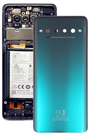 Cover posteriore batteria originale per TCL 10 Pro T799B T799H, For TCL 10 Pro (Green)