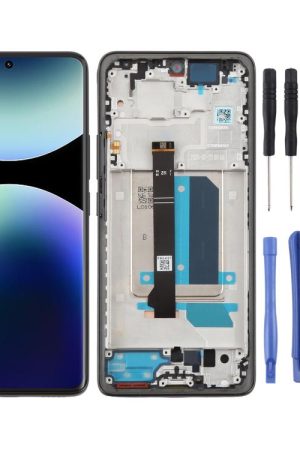 Per Xiaomi Redmi Note 14 Pro+ 5G Schermo LCD originale Digitizer assemblaggio completo con telaio, For Xiaomi Redmi Note 14 Pro+ 5G