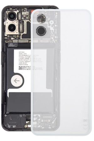 Cover posteriore in vetro per batteria For Nothing Phone 1 A063, For Nothing Phone 1