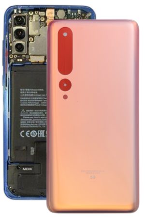 Cover posteriore batteria originale per Xiaomi Mi 10 5G, For Mi 10 5G(Original), For Xiaomi Mi 10 5G(Original)