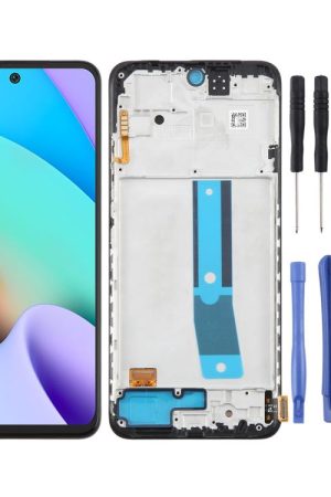 Schermo LCD AMOLED originale per Xiaomi Redmi Note 11 4G 2201117TG Digitizer Assemblaggio completo con cornice