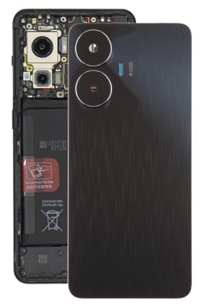 Per Realme C55 Cover posteriore batteria originale con copriobiettivo fotocamera, For Realme C55