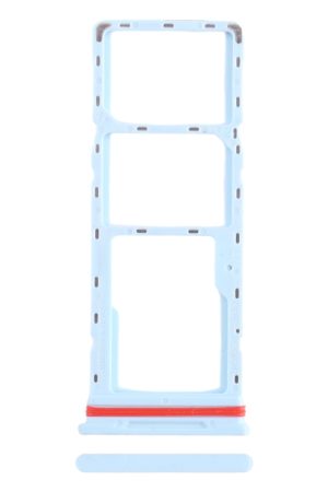 Per Infinix Smart 6 HD X6512 Vassoio scheda SIM + Vassoio scheda SIM + Vassoio scheda micro SD, For Infinix Smart 6 HD(Baby Blue)